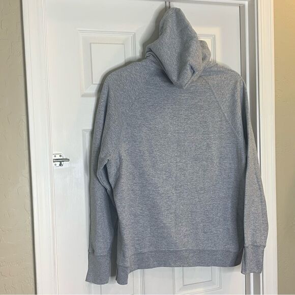 CHAMPION Womens Heather Gray/Multi-Color Script Logo Hoodie Sweatshirt Size XL - Picture 6 of 9